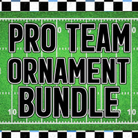 Pro Football Ornament Bundle