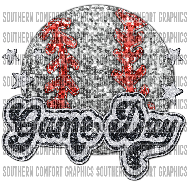 Game Day Baseball PNG