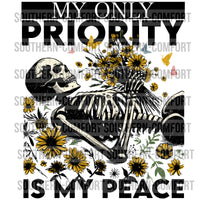 My Only Priority Is My Peace |PNG|