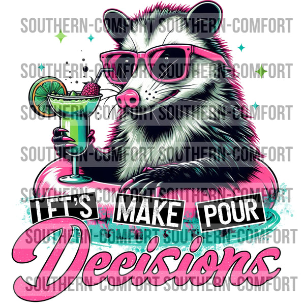 Let's Make Pour Decisions PNG