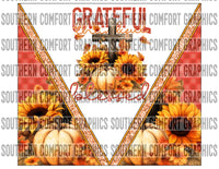 Grateful Thankful Blessed 20oz tumbler PNG