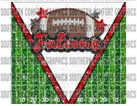 Falcons Football 20oz tumbler PNG