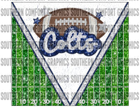 Colts Football 20oz tumbler PNG