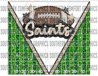 Saints Football 20oz tumbler PNG