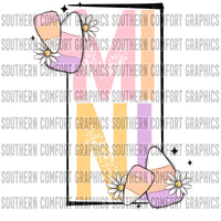 Candy Corn Mini PNG