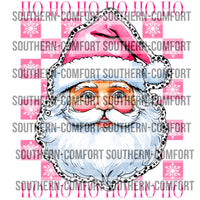 Pink Santa PNG