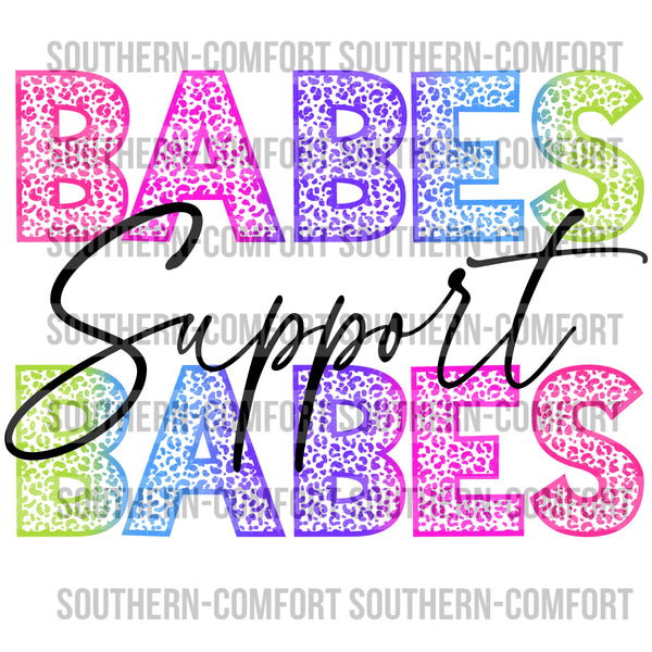 Babes Support Babes PNG