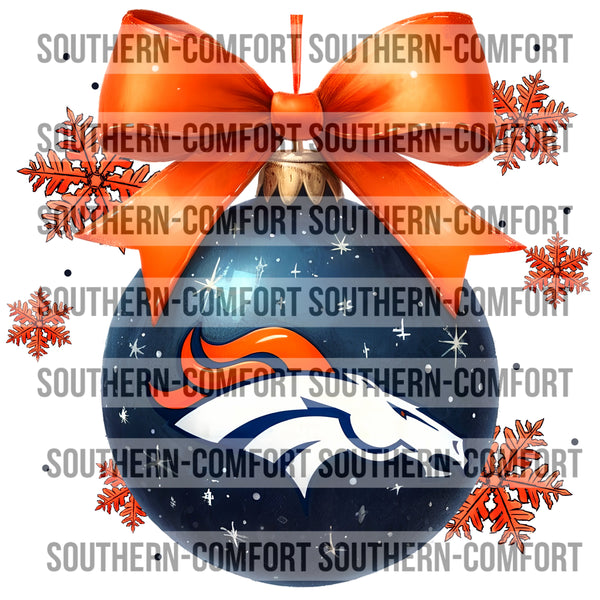 Broncos Ornament PNG