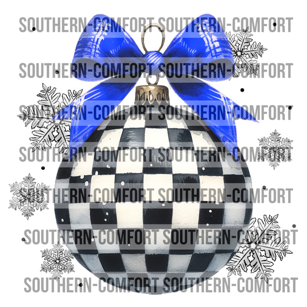 Checkered Ornament PNG