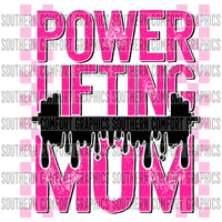 Powerlifting Mom PNG