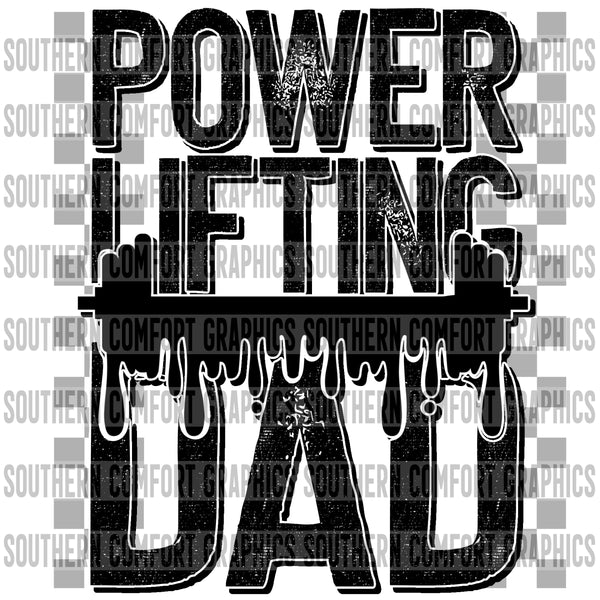 Powerlifting Dad PNG