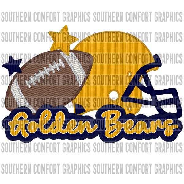 Golden Bears Football PNG