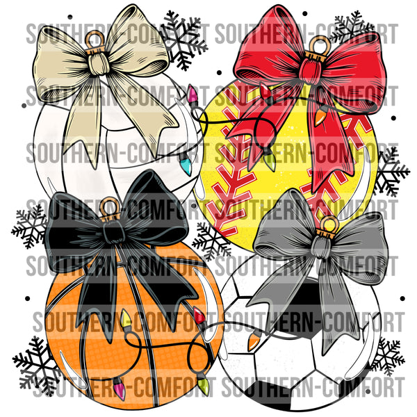 Sport Ornaments PNG