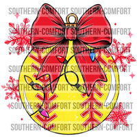 Softball Ornament PNG