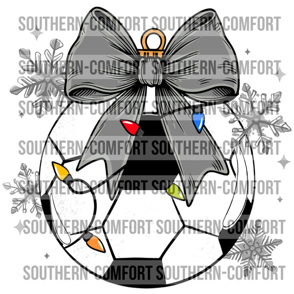 Soccer Ornament PNG