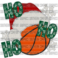 Ho Ho Ho Basketball PNG
