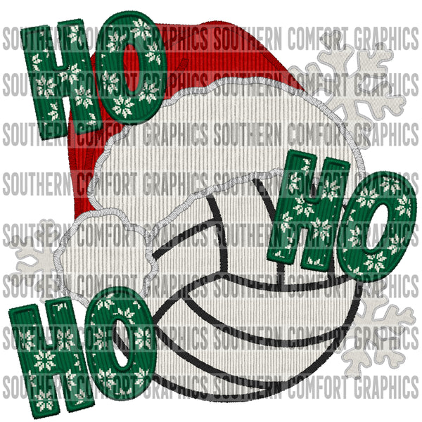 Ho Ho Ho Volleyball PNG