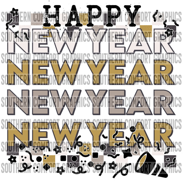 Happy New Year PNG