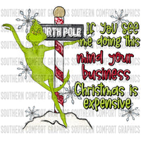 If you see me doing this mind your business Christmas is expensive PNG
