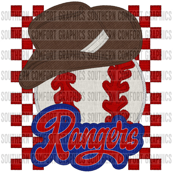 Rangers Baseball PNG