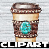 Turquoise Clipart Bundle