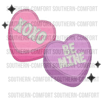 Be Mine Conversation hearts PNG