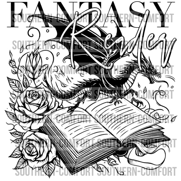 Fantasy Reader PNG