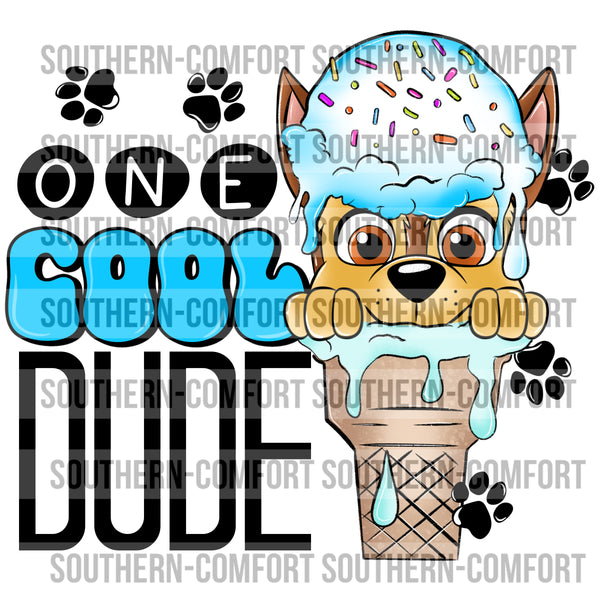 One Cool Dude PNG