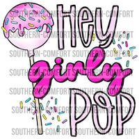 Hey Girly Pop PNG