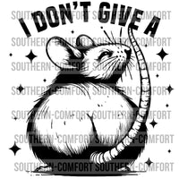 I don't give a rats Png