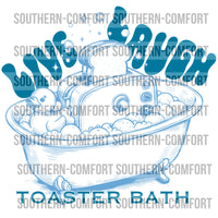 Live laugh toaster bath Png