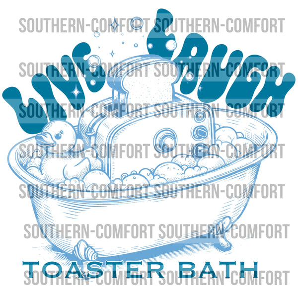 Live laugh toaster bath Png