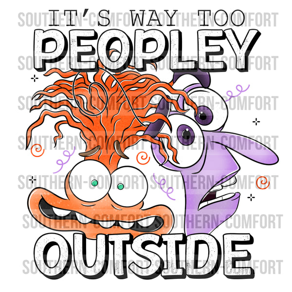 It's way too peopley outside PNG