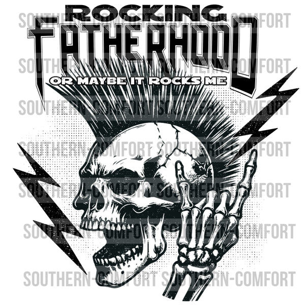 Rocking Fatherhood PNG