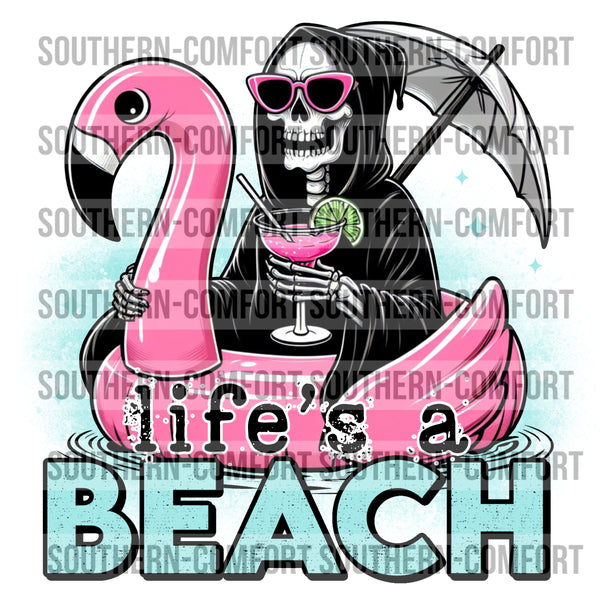 Life's A Beach PNG