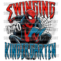 Swinging into Kindergarten PNG