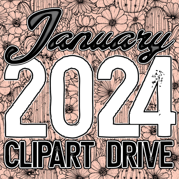 January 2024 Clipart