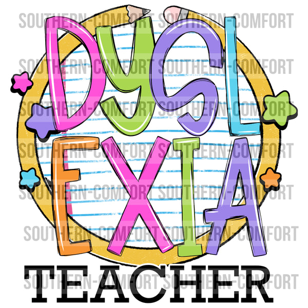 Dyslexia Teacher PNG