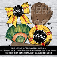 Custom Softball PNG