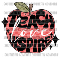 Teach Love Inspire PNG