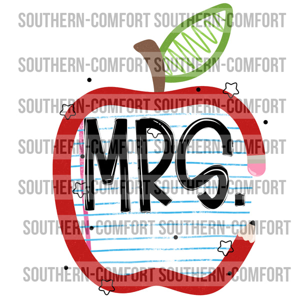 MRS. (Personalize it) PNG