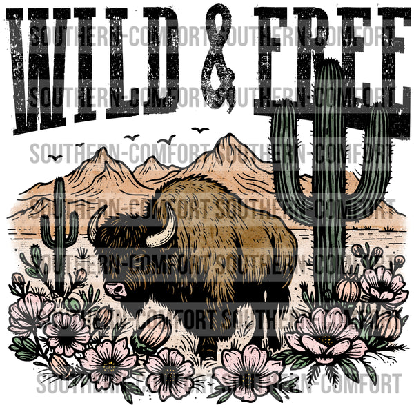 Wild And Free PNG