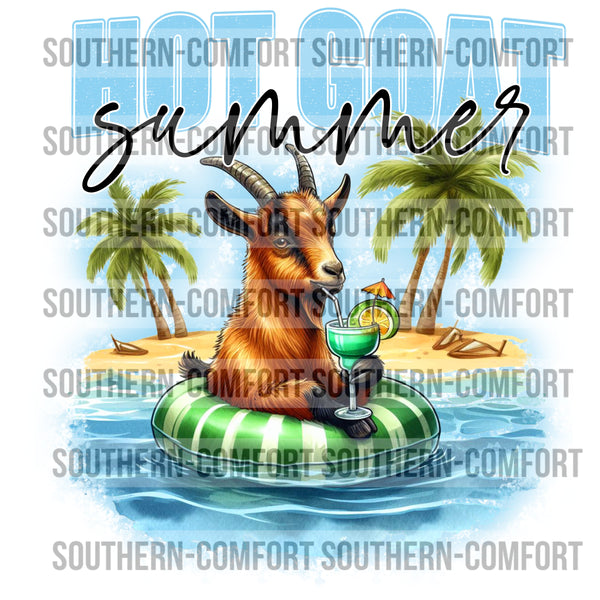 Hot Goat Summer PNG
