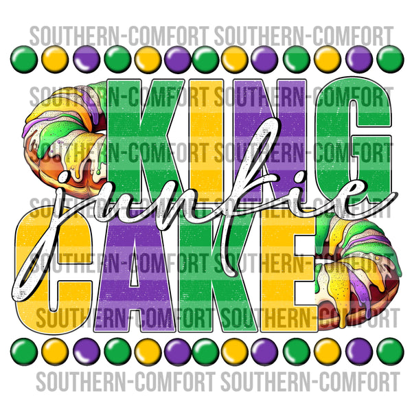King Cake Junkie PNG