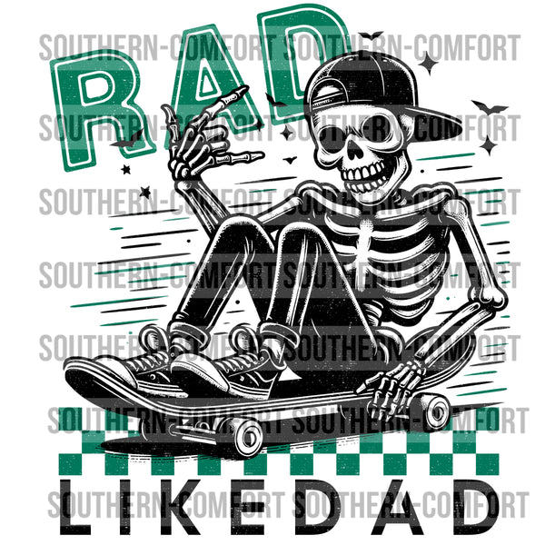 Rad Like Dad PNG