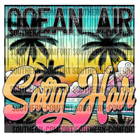 Ocean Air, Salty Hair PNG