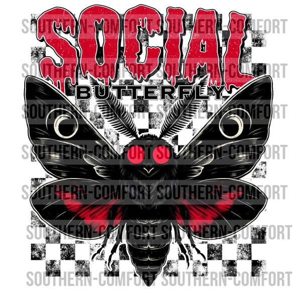 Social Butterfly PNG