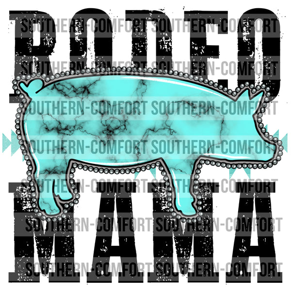 (Rodeo Mama (Pig) PNG