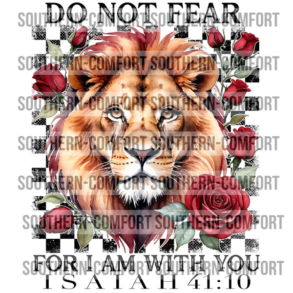 Do not fear for I am with you PNG