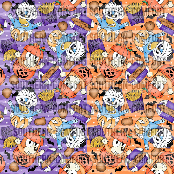 Halloween Seamless Bundle